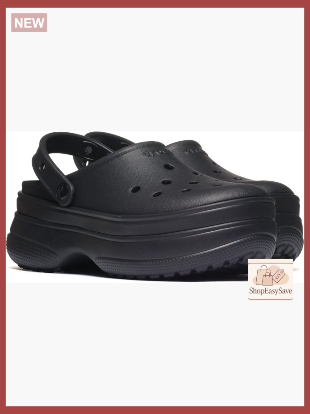 Platform Clogs Minimal Chic Y2K Retro Comfort Slip-On Shoes Stacked Sole